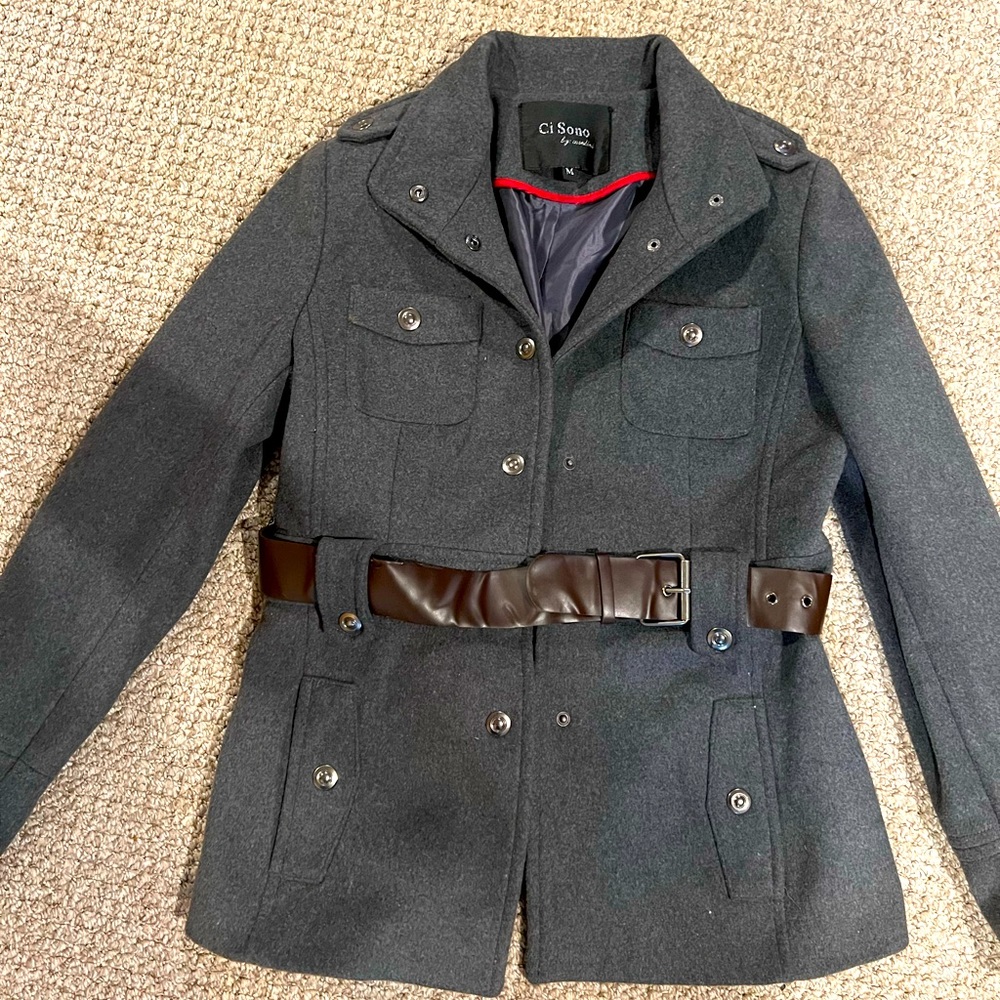 Wool pea coat